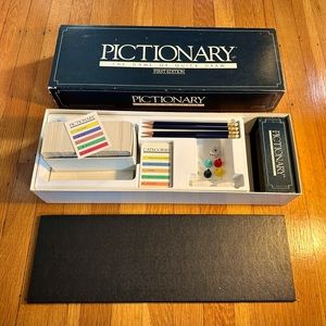 Vintage 1st Edition Pictionary - The Game of Quick Draw - excellent condition